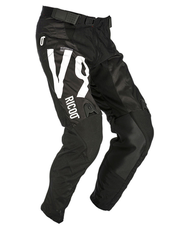Pants Mx V9 Black - Ricoò - Motocross Style