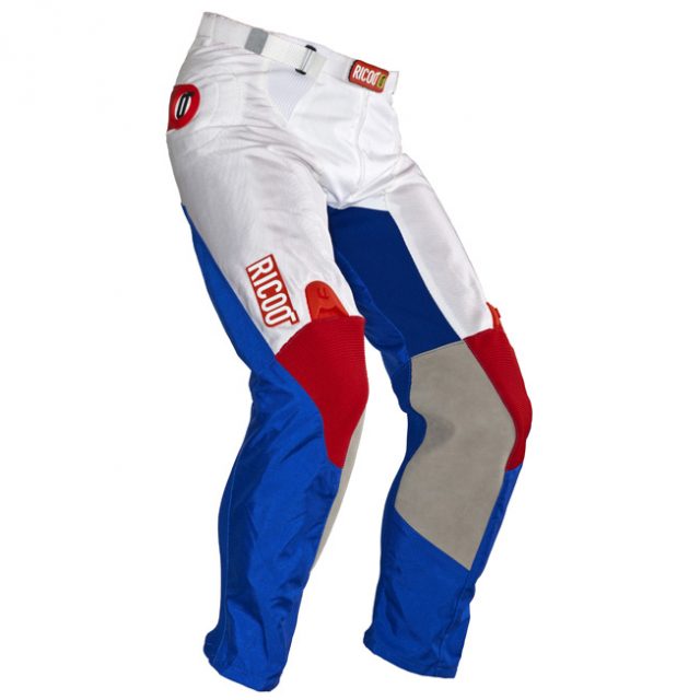 Pantaloni Motocross V9 Blue Red